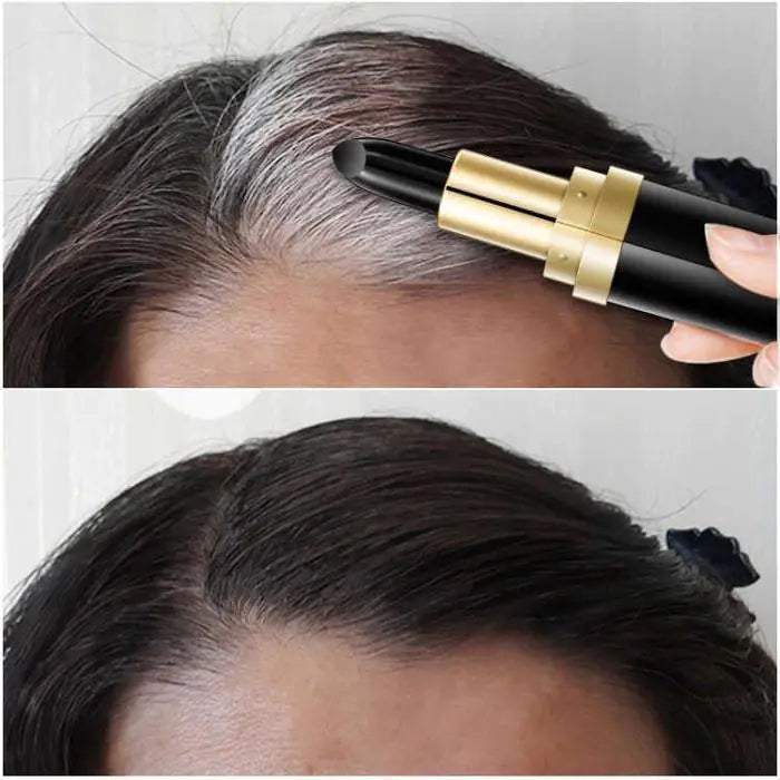Lai Mei 3.8g Hair Dye Stick - Quick Gray Coverage & Root Touch Up
