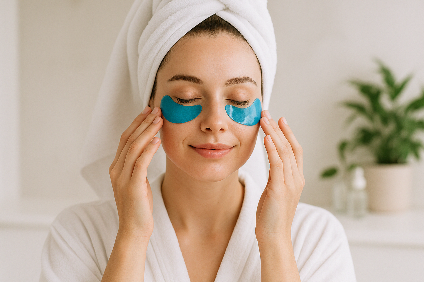 Hyaluronic Acid Under Eye Patches - 60PCS Anti-Aging Collagen Eye Masks for Dark Circles & Puffiness
